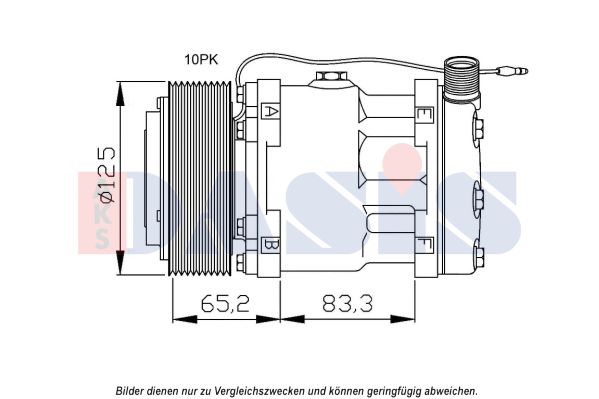 AKS DASIS Kompressor,kliimaseade 852165N